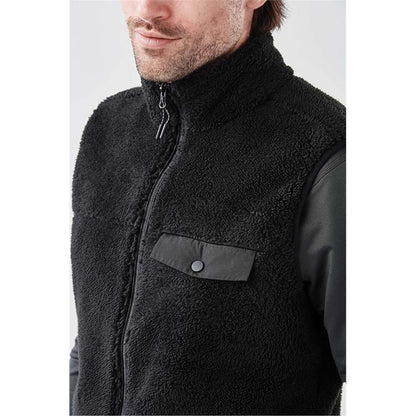 DLV-1    Men's Bergen Sherpa Fleece Vest