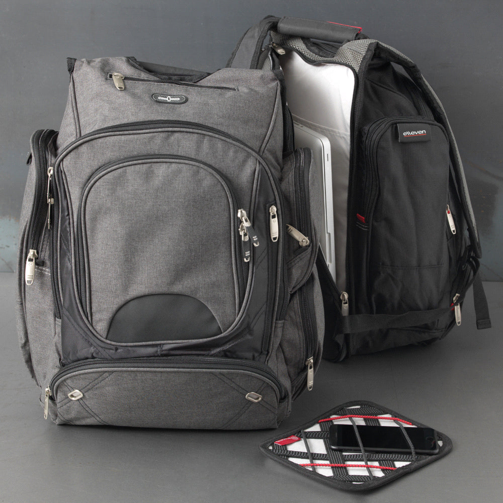 Elleven™ Checkpoint-Friendly Compu-Backpack