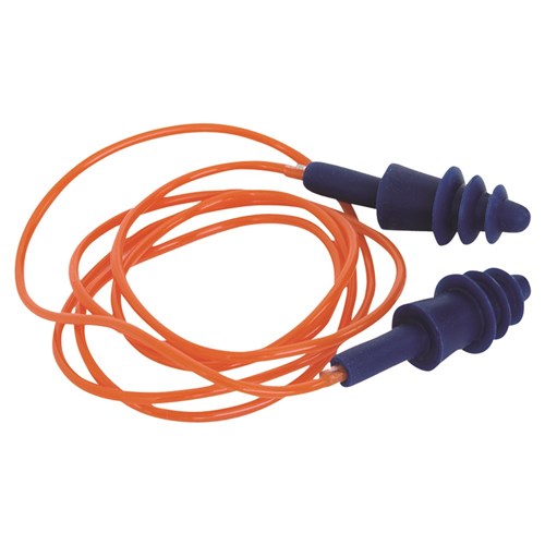 5X PROSIL® REUSABLE CORDED EARPLUGS CORDED