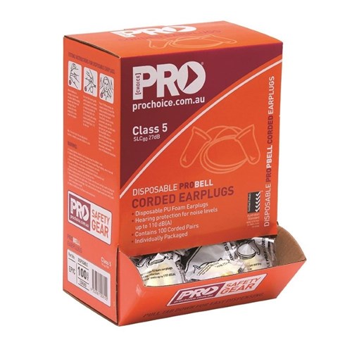 Probell Disposable Corded Earplugs Corded