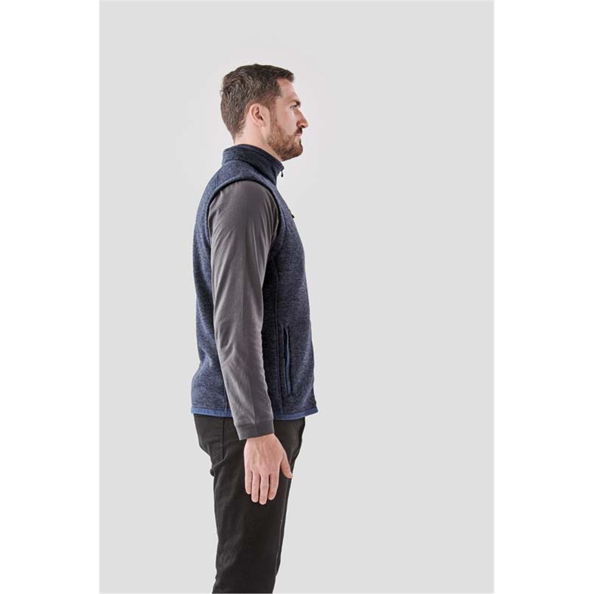FHV-1    Men's Avalanche Full Zip Fleece Vest