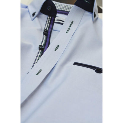 HF340    Purple Bow 40 Men's Shirt