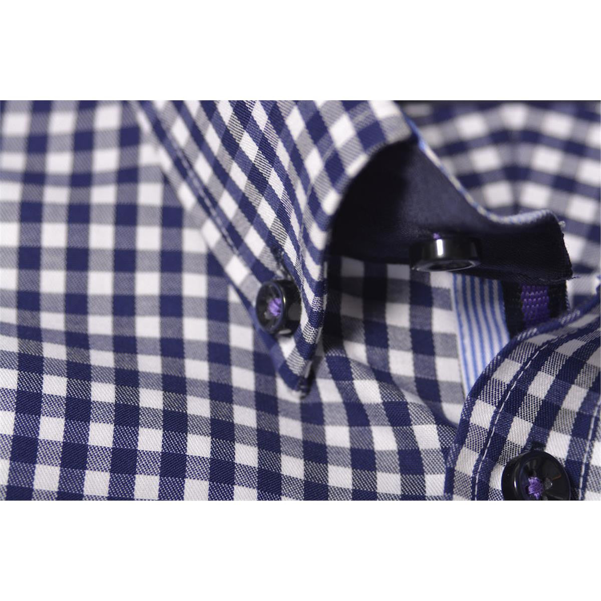 HF341    Purple Bow 41 Men's Shirt