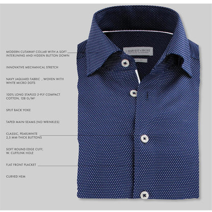 HF349    Purple Bow 49 Men's Shirt