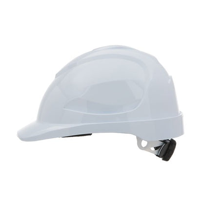 V9 Unvented Polycarbonate Type 2 Hard Hat with Ratchet Harness