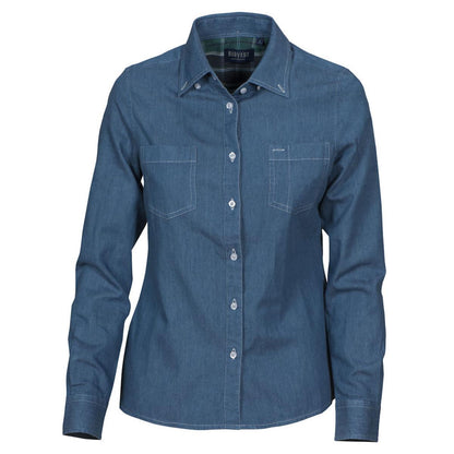 JH305W    Jupiter Women's Denim Shirt