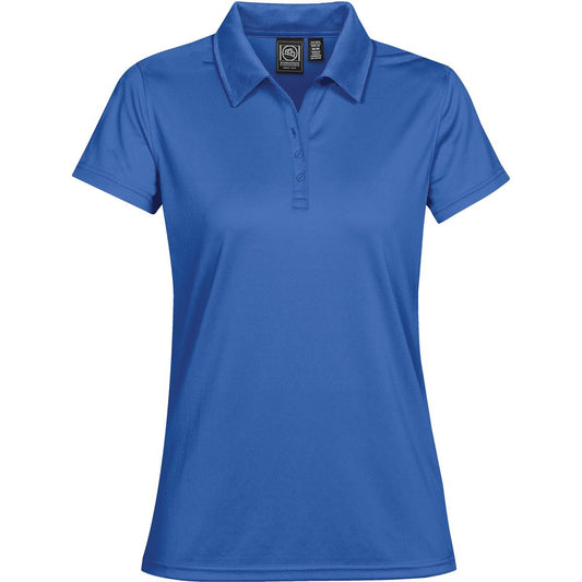 PG-1 Women's Eclipse Pique Polo - Azure Blue