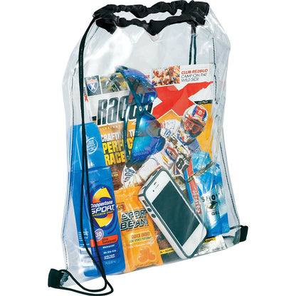 Rally Clear Drawstring Sportspack