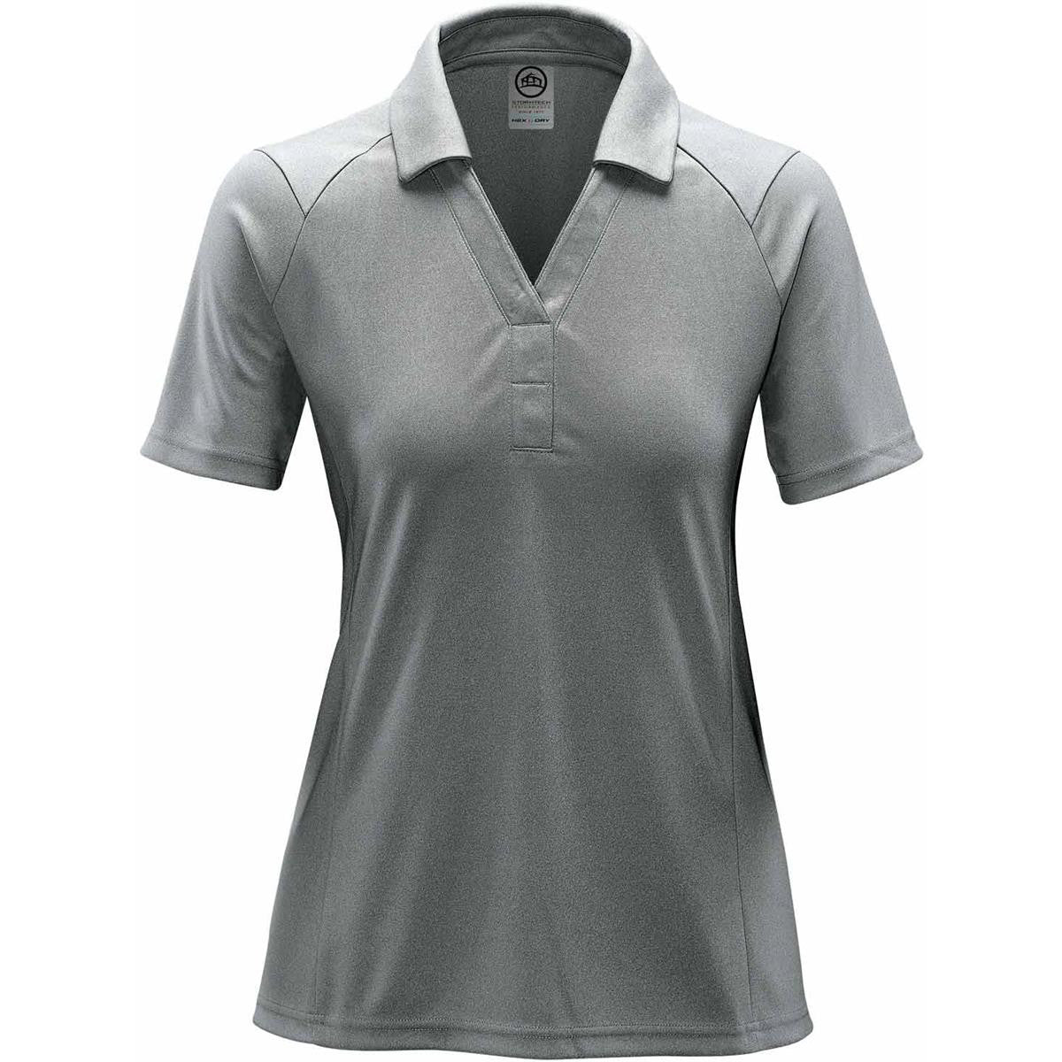 SPL-1W    Women's Mistral Heathered Polo