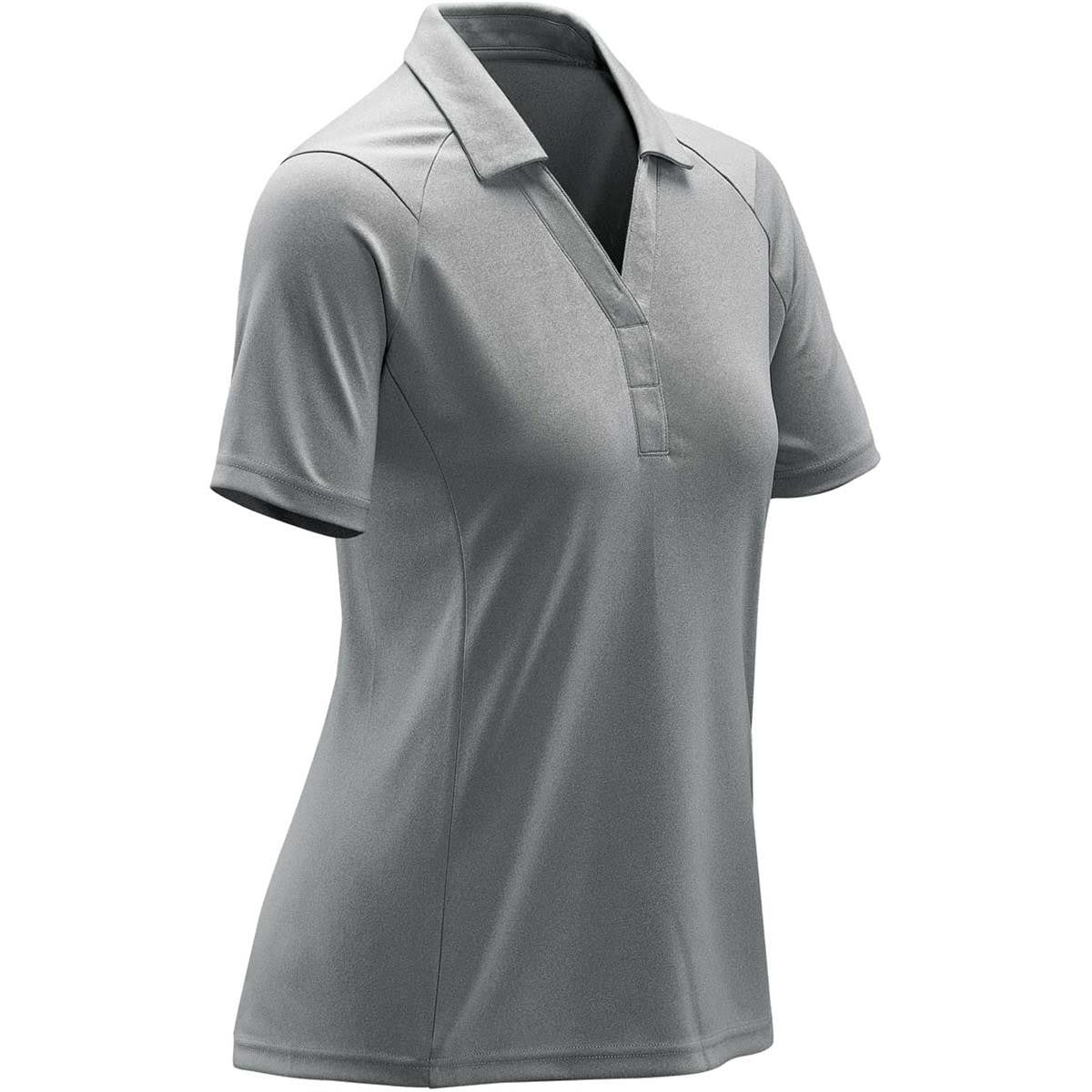 SPL-1W    Women's Mistral Heathered Polo