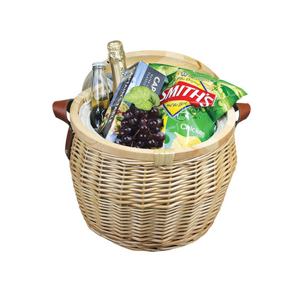 Portofino Trekk Wicker Cooler Basket 25L