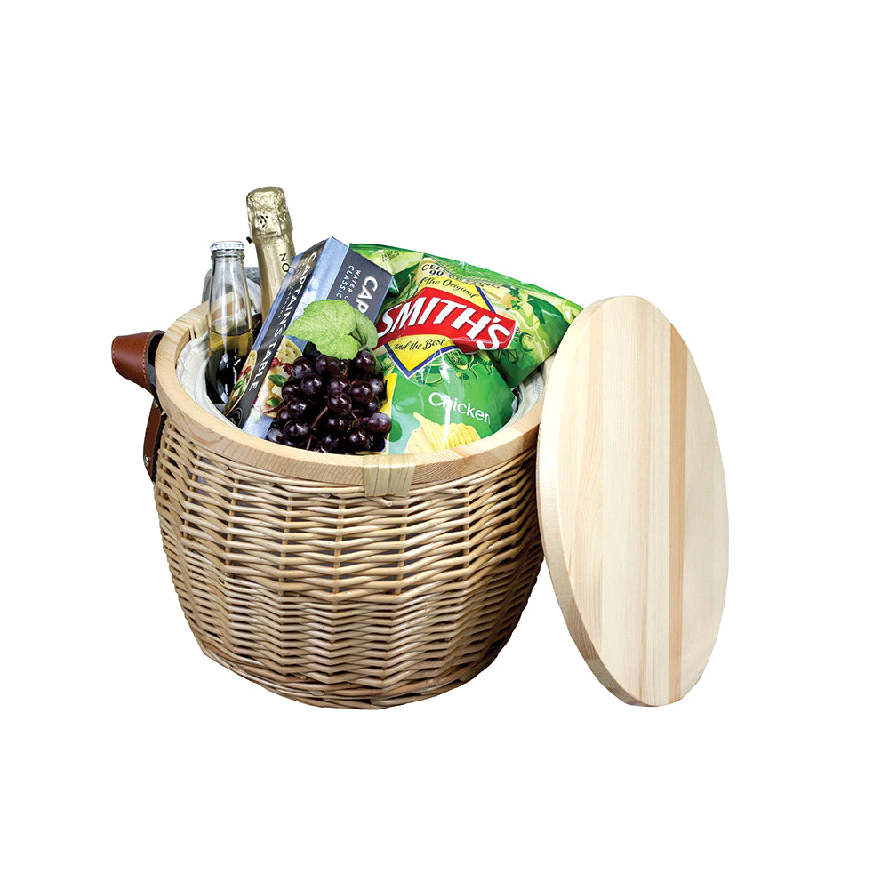 Portofino Trekk Wicker Cooler Basket 25L