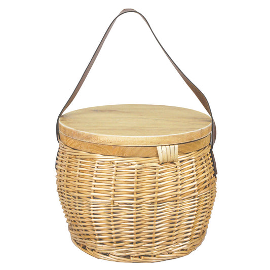 Portofino Trekk Wicker Cooler Basket 25L