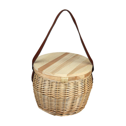 Portofino Trekk Wicker Cooler Basket 25L