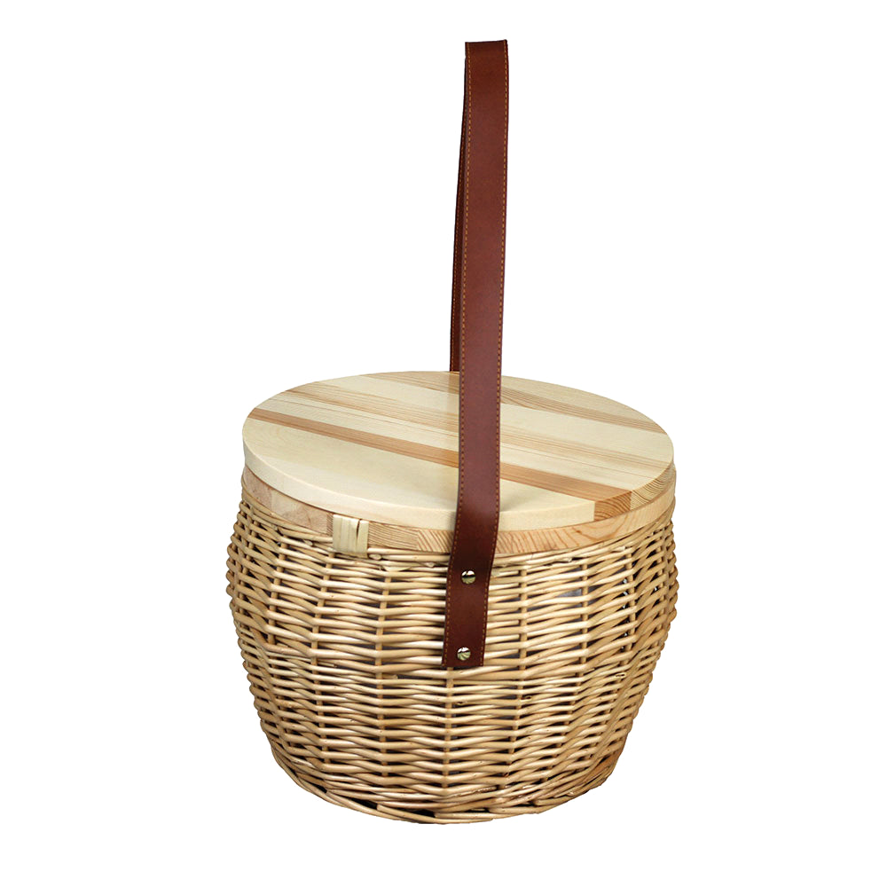 Portofino Trekk Wicker Cooler Basket 25L