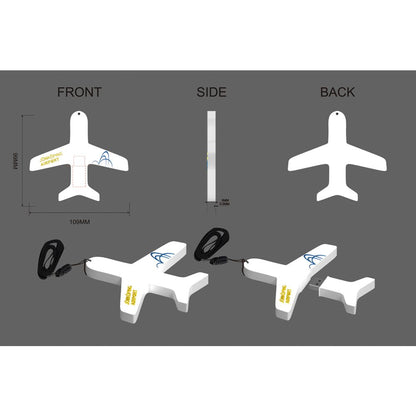 2D Custom Shape USB Flash Drive - Factory Direct