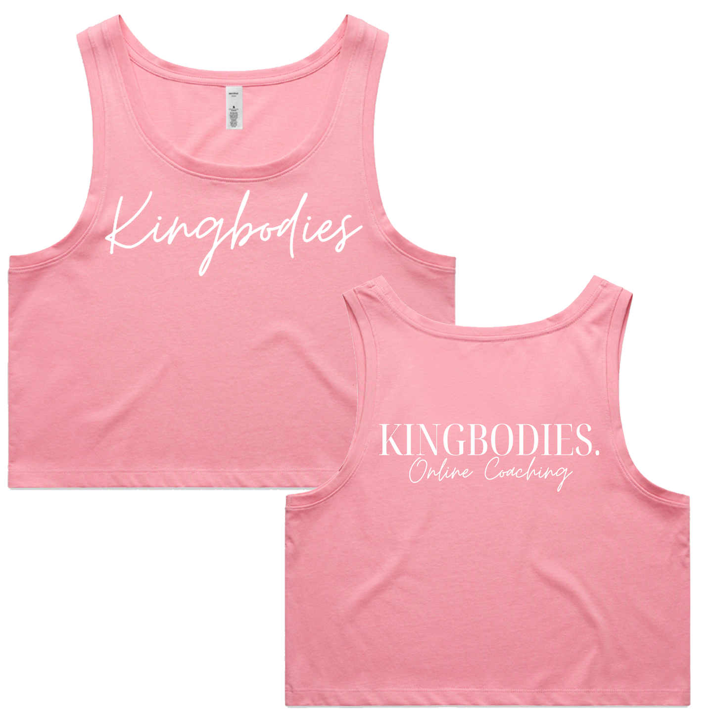 KINGBODIES WO'S CROP SINGLET