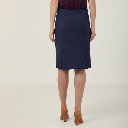 Sharkskin Detail Pencil Skirt