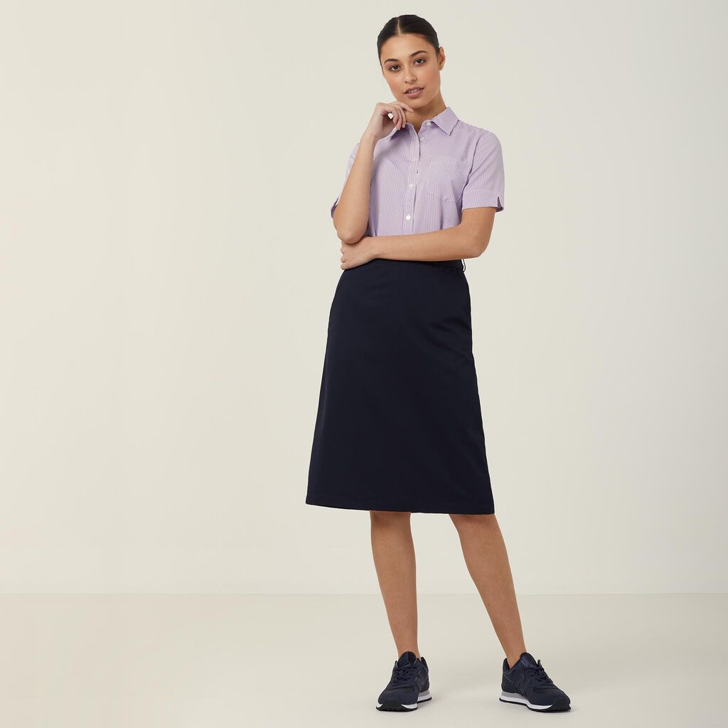 Poly Viscose Gaberdine Secret Waist Skirt