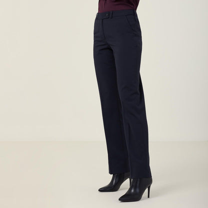 Stretch Wool Blend Secret Waist Pant
