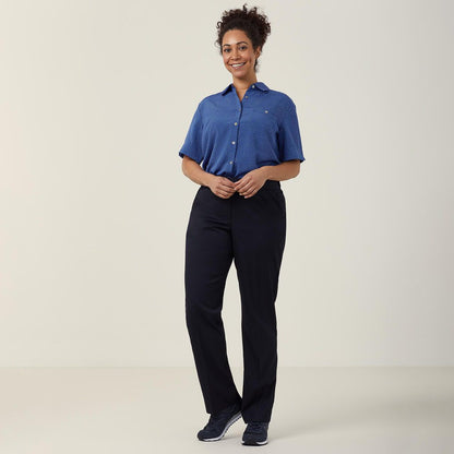 Poly Viscose Stretch Twill Secret Waist Pant