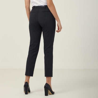 Stretch Wool Blend Slimline Pant