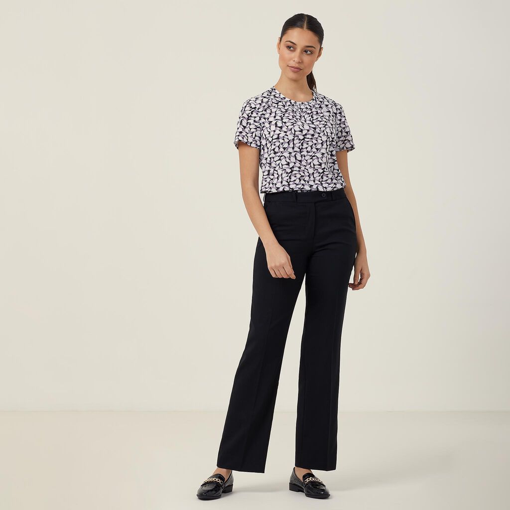 Dobby Stretch Secret Waist Pant