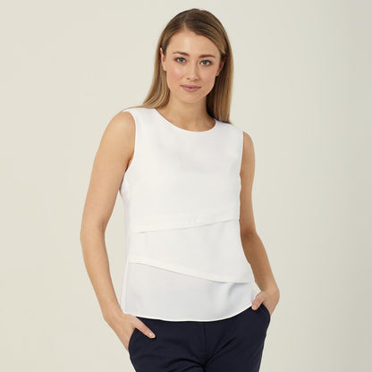 Sleeveless Layered Top