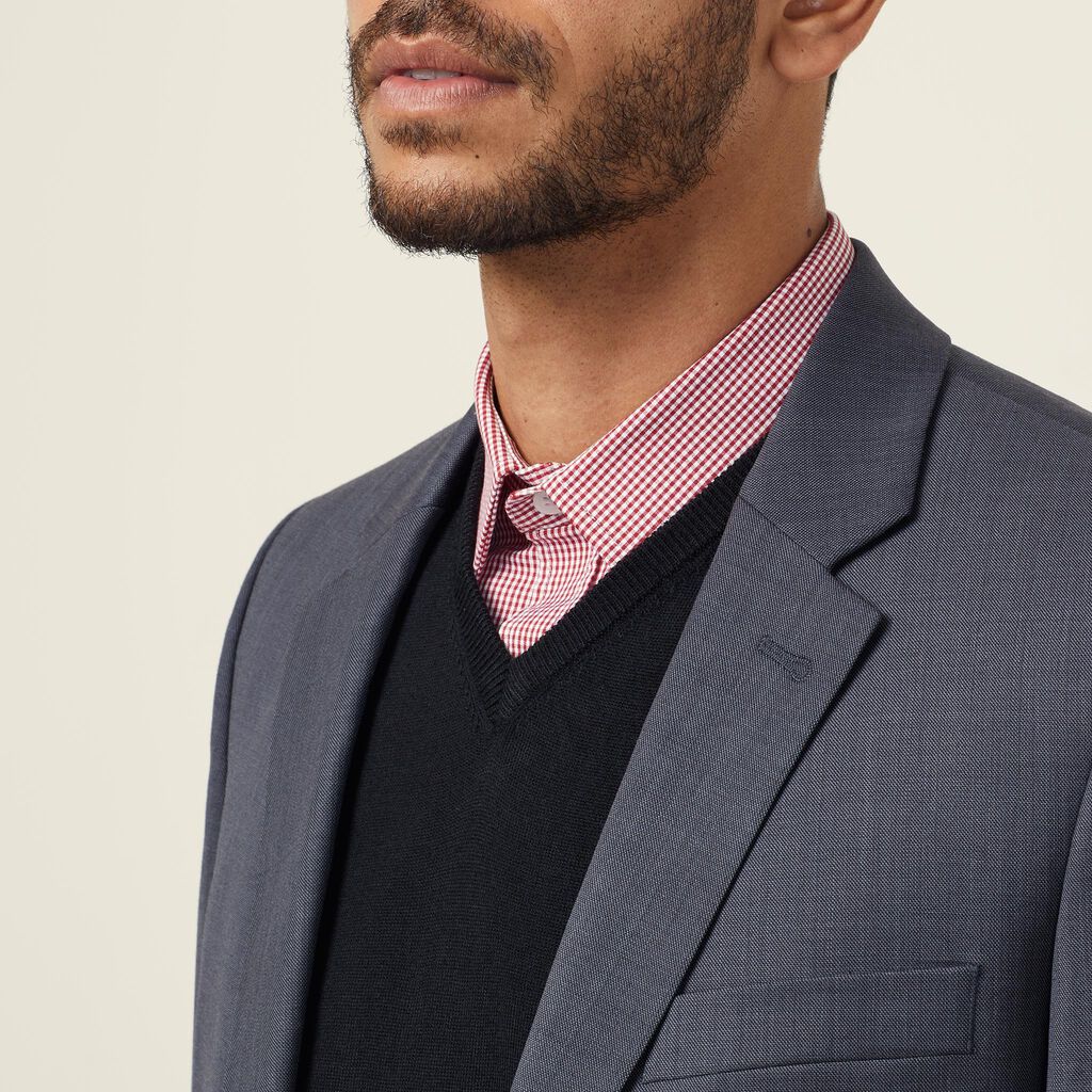 Sharkskin 2 Button Jacket
