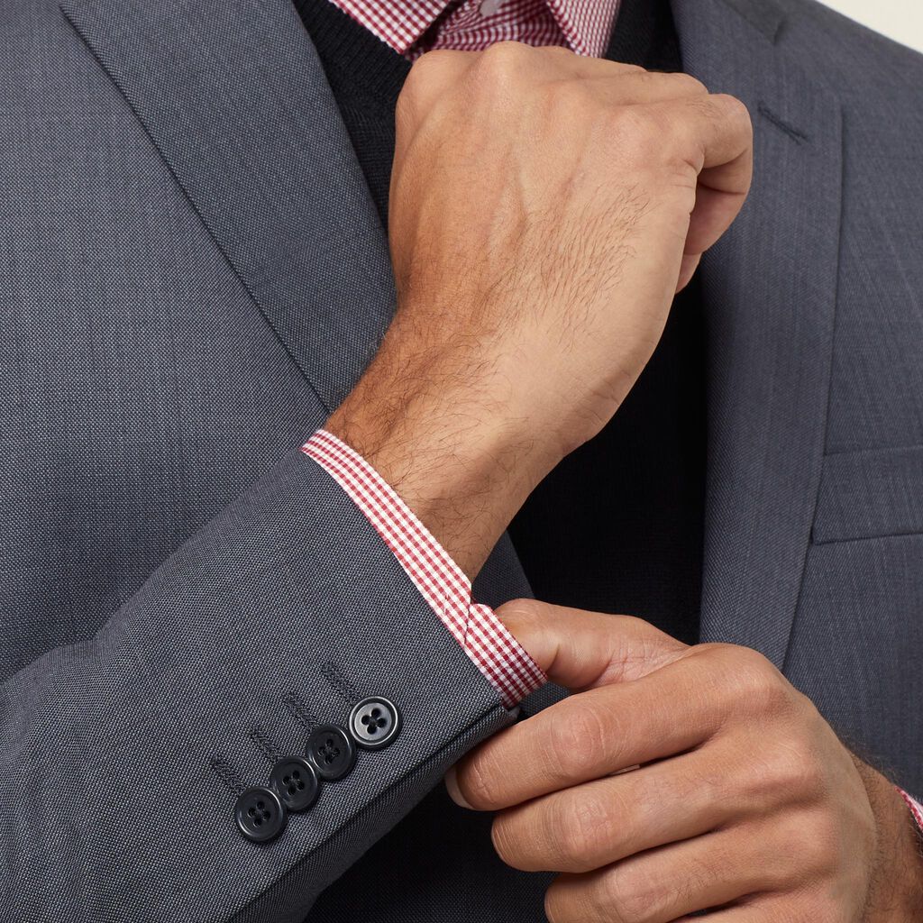 Sharkskin 2 Button Jacket