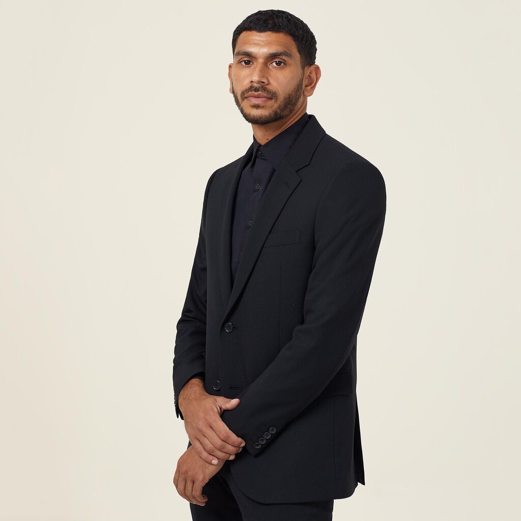 Dobby Stretch 2 Button Jacket