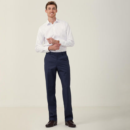 Sharkskin Flat Front Pant