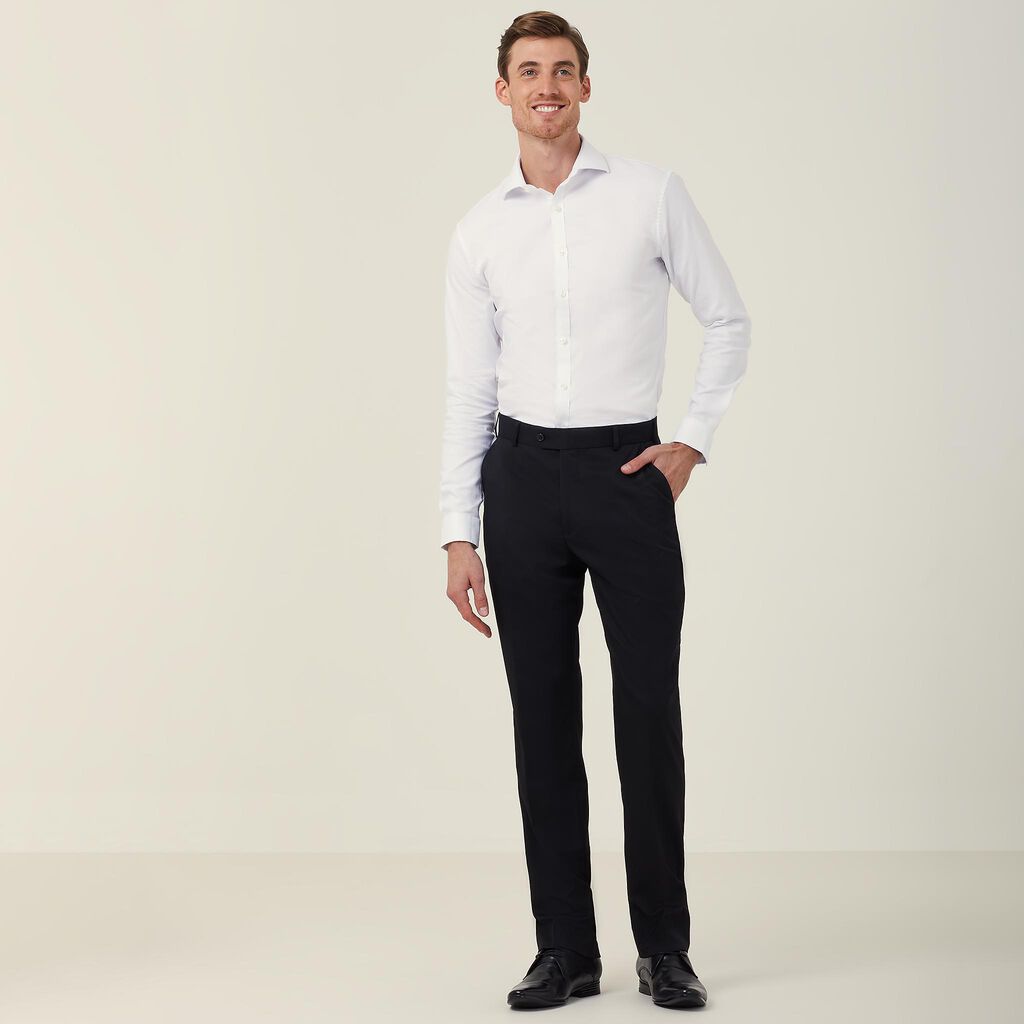 Poly Viscose Stretch Twill Slim Leg Pant