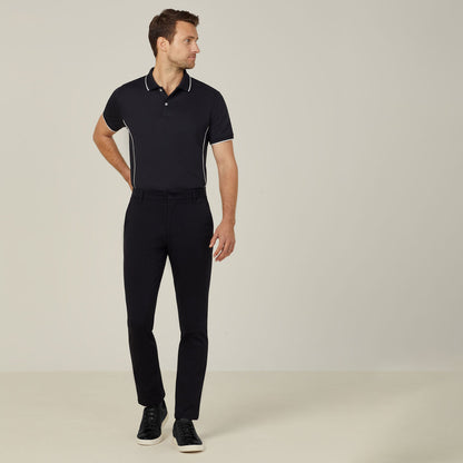 Poly Viscose Stretch Twill Slim Leg Pant