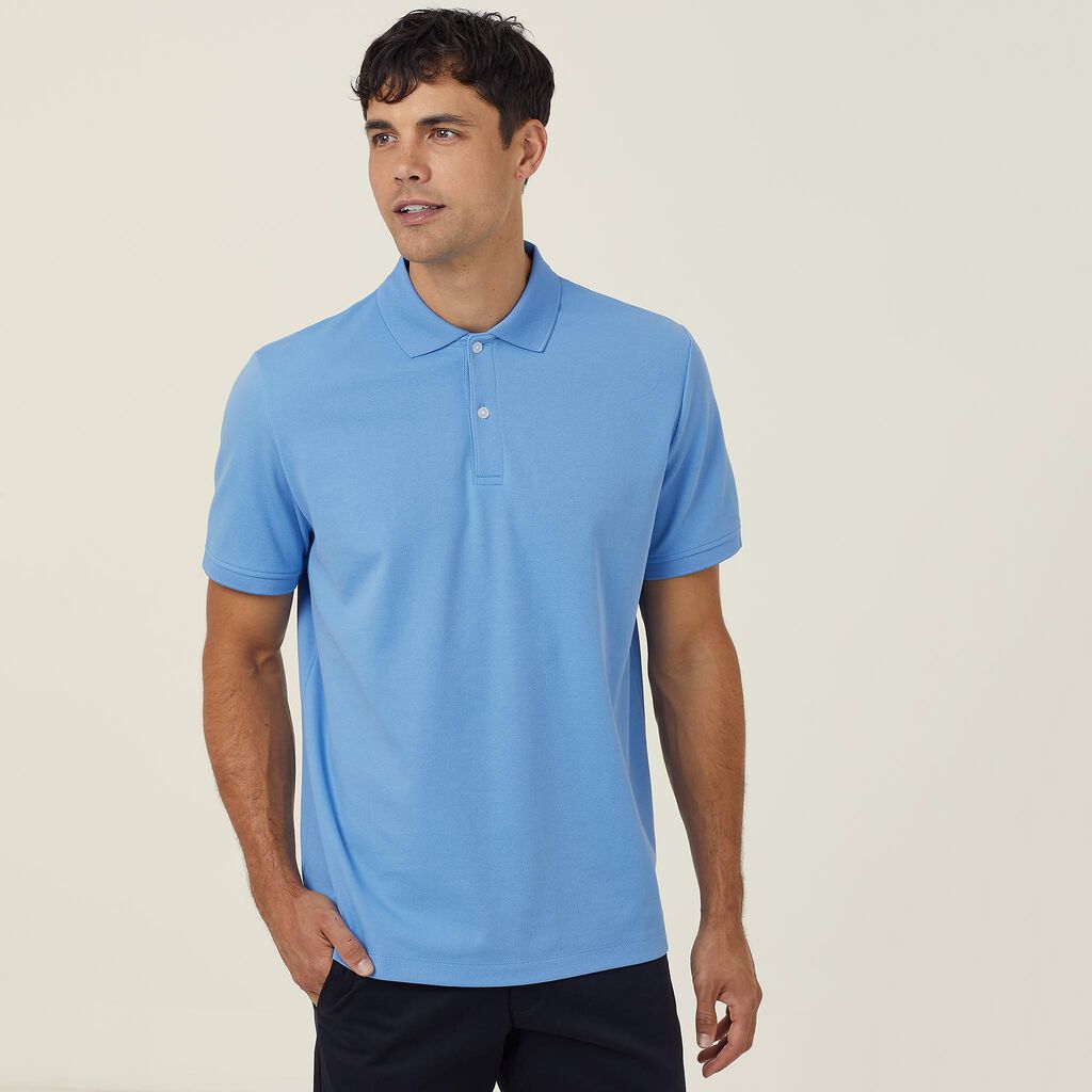 Antibacterial Polyface Short Sleeve Polo