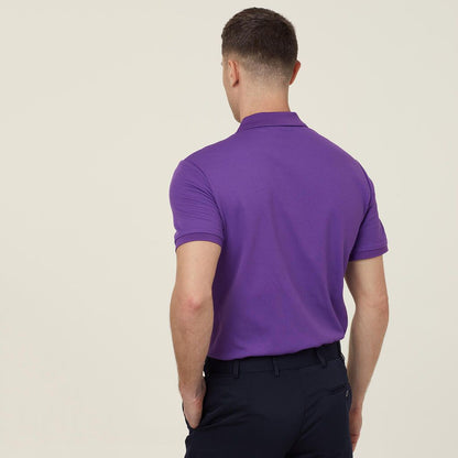 Antibacterial Polyface Short Sleeve Polo