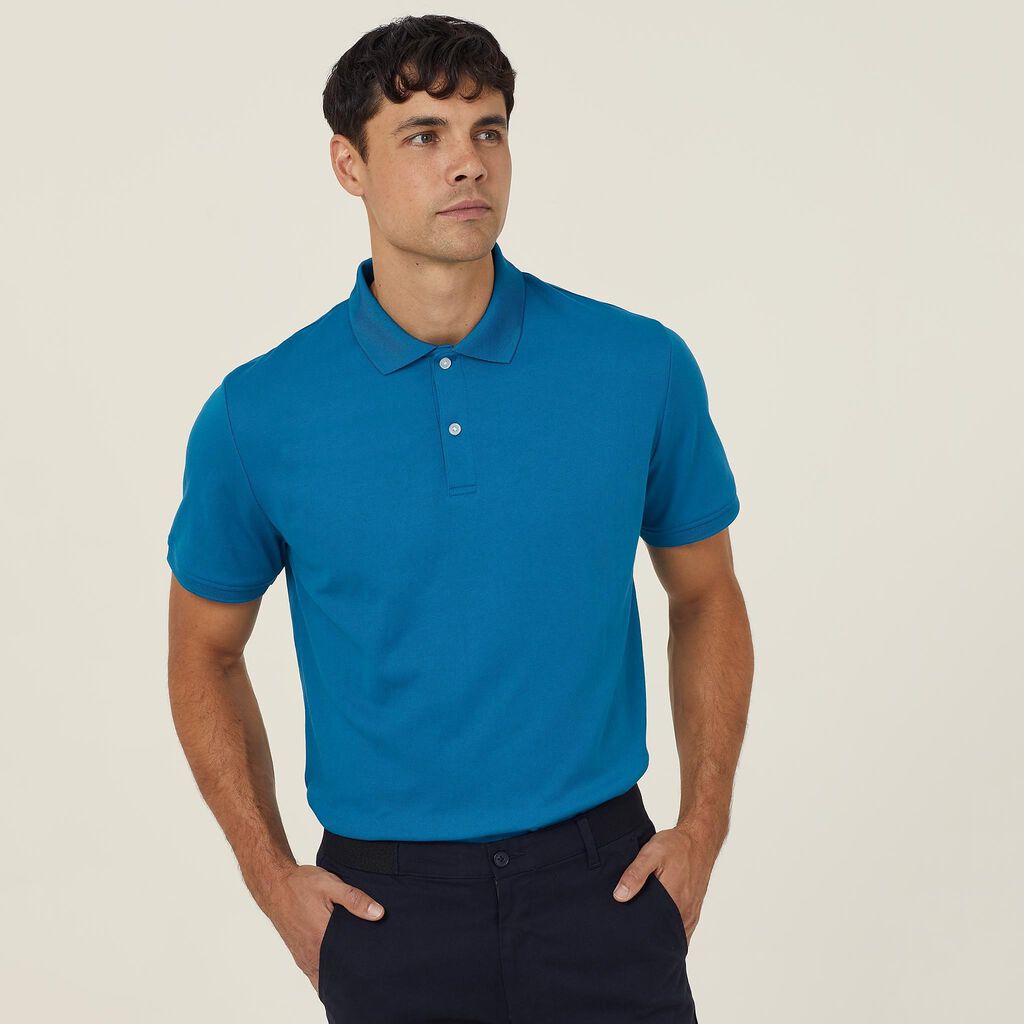 Antibacterial Polyface Short Sleeve Polo