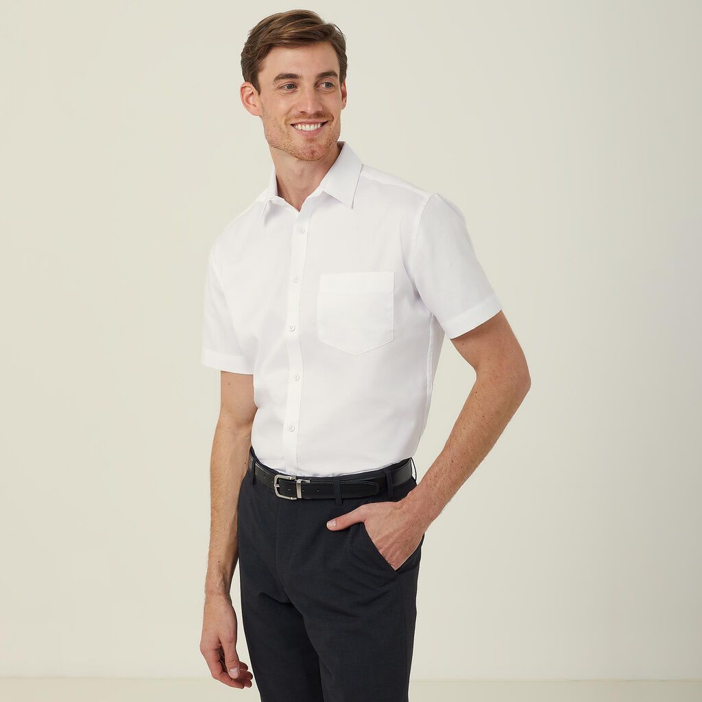 Stretch Twill Short Sleeve Shirt