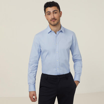 Avignon Stretch Long Sleeve Slim Shirt