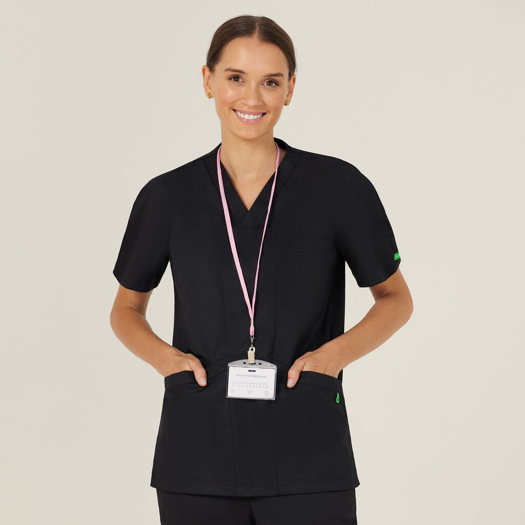 Next-Gen Antibacterial Active Carl Scrub Top