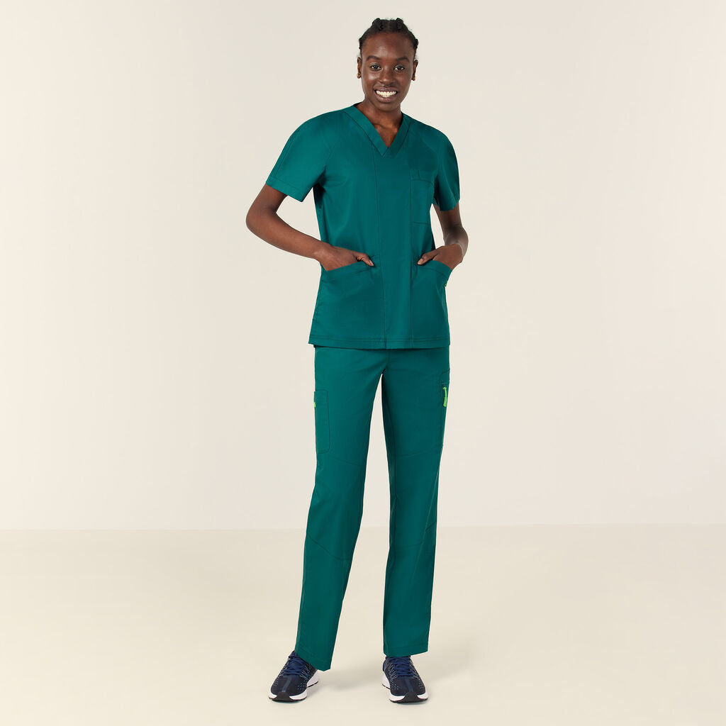 Next-Gen Antibacterial Active Carl Scrub Top