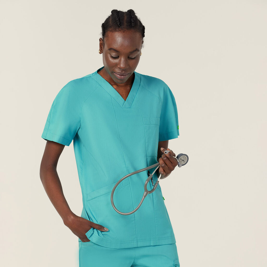 Next-Gen Antibacterial Active Carl Scrub Top