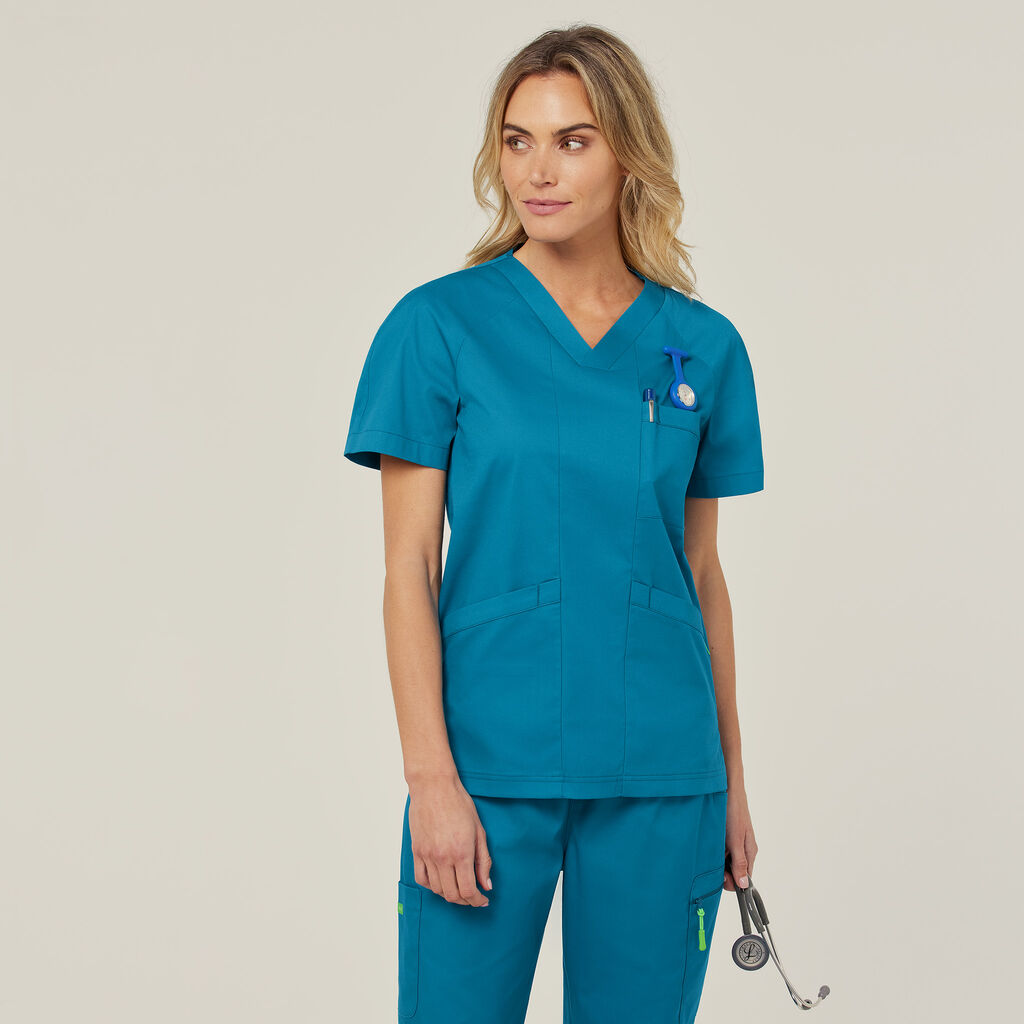 Next-Gen Antibacterial Active Carl Scrub Top