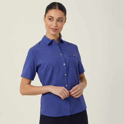 Polylin Short Sleeve Action Back Shirt