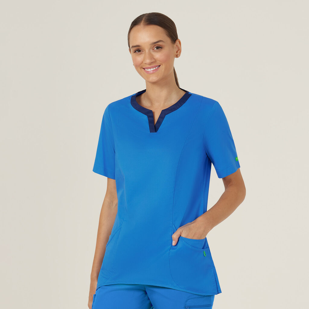 Round Neck Scrub Top