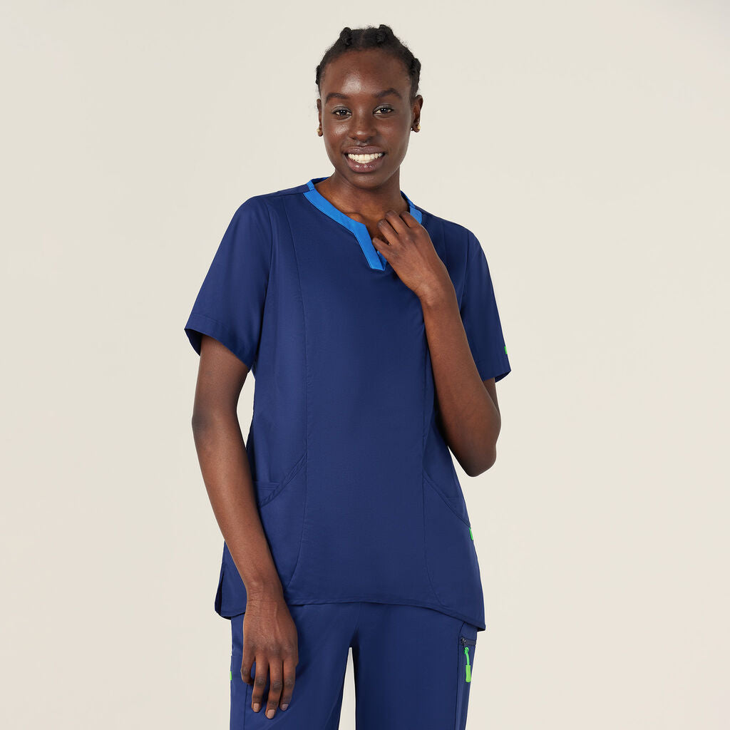 Round Neck Scrub Top