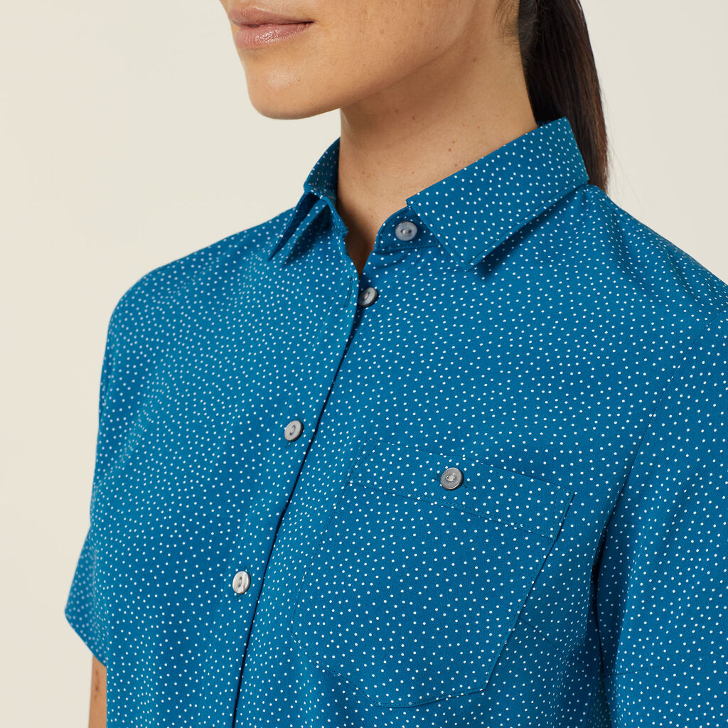 Silvi Spot Print Short Sleeve Shirt