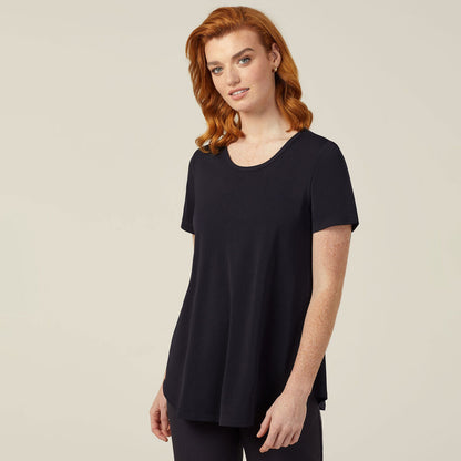 Matt Jersey Short Sleeve Swing Top