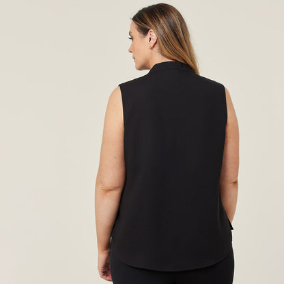 Satin Back Crepe Sleeveless Top