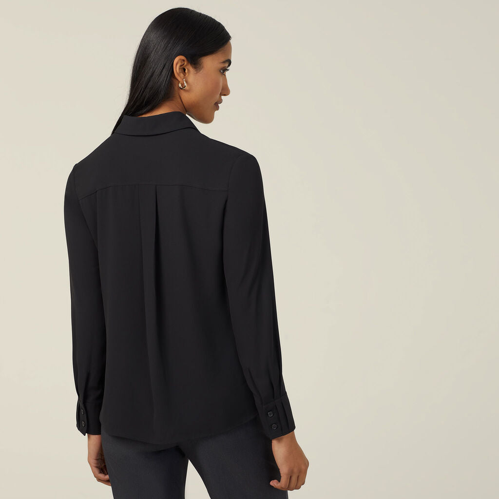 Georgie Long Sleeve Unstructured Shirt